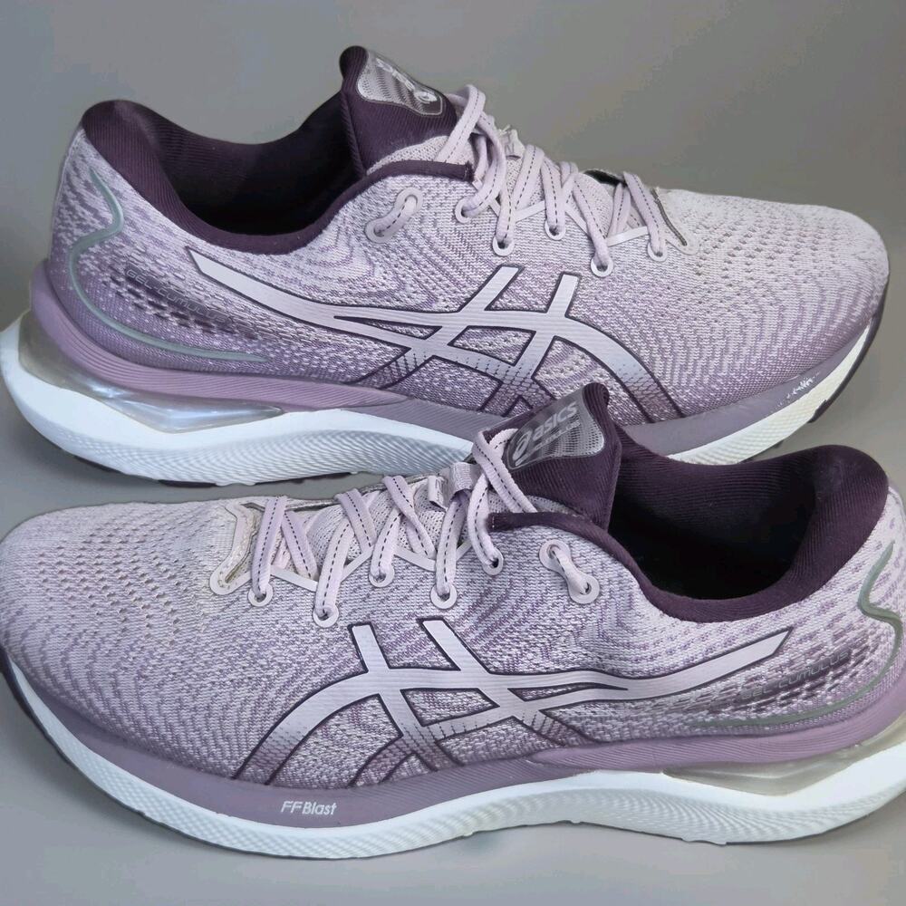 Asics Gel-Cumulus 24 Womens US 11 Purple Athletic Running Shoes Sneakers